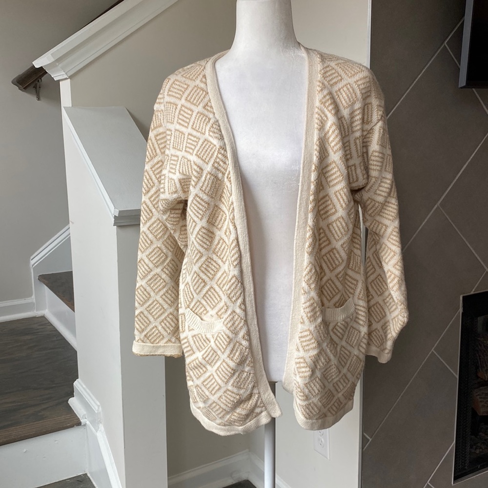Christian Dior Beige Cardigan